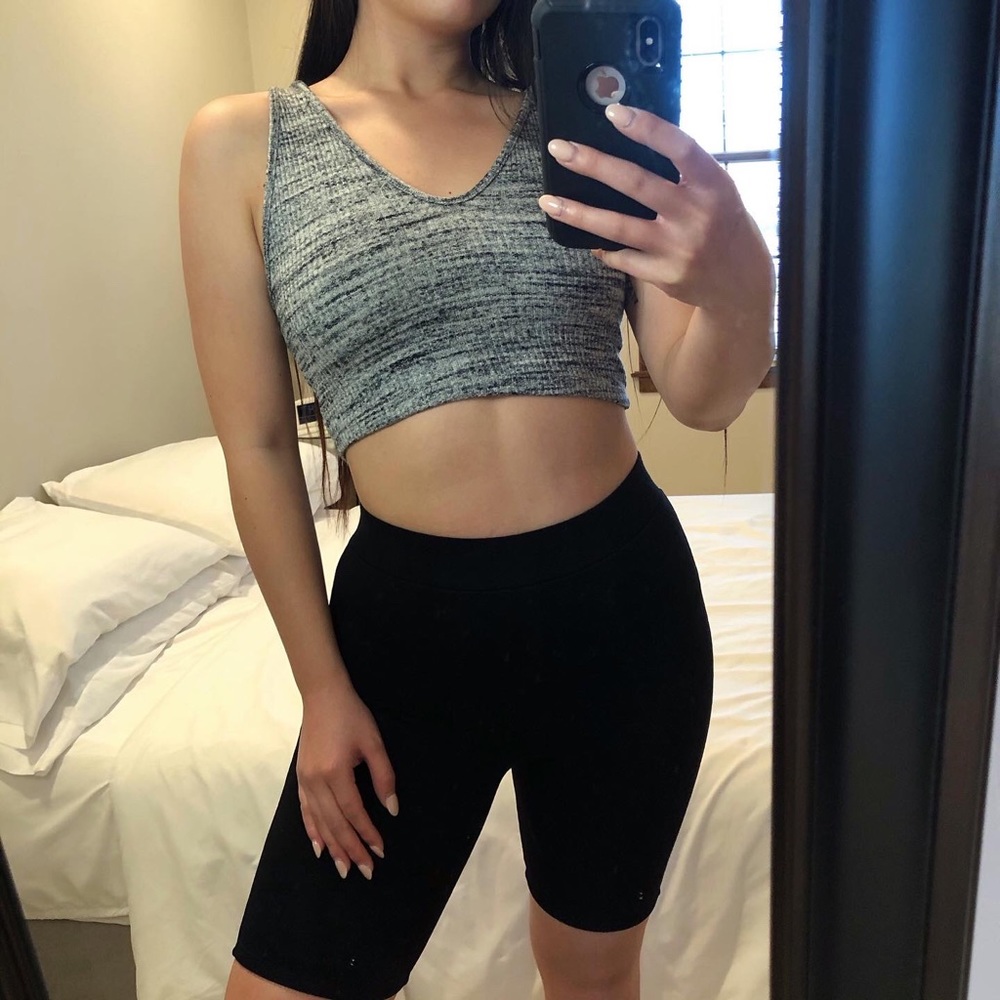 Fashion Nova Hooded Crop Top